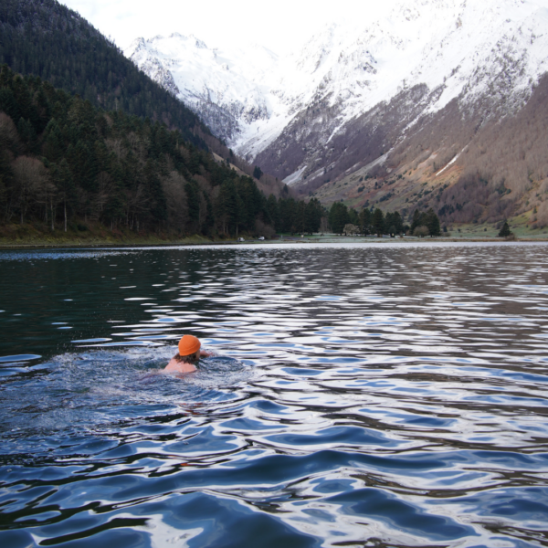 Lac, Baignade, montagne, Pyrenées